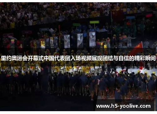 里约奥运会开幕式中国代表团入场视频展现团结与自信的精彩瞬间